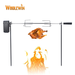 Kit de rôtissoire universel Kit de rôtissoire BBQ Kit de rôtissoire électrique pour esprit pour grillades pour camping en plein air - Product Image 2