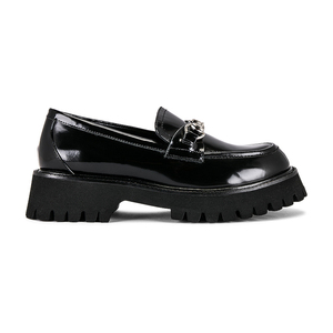 Hot Sales Fashion <b>Height</b> <b>Increasing</b> Comfortable Ladies Leather Loafers <b>Shoes</b> - Product Image 5