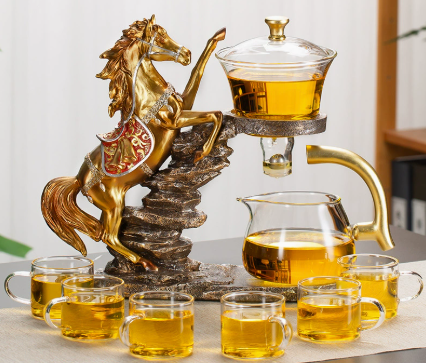 Ensemble de 6 tasses Cheval