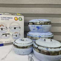 Ensemble de casseroles isothermes élégantes en forme de citrouille géante pour événements, 4 pièces (3L, 5L, 7L, 12L), pour potluck et buffet, CANADA