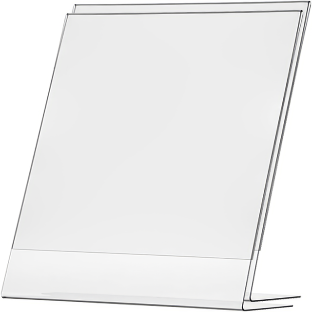 Best Selling L Acrylic Table Stand Acrylic Display Stand Acrylic Sign Stand