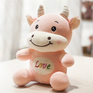 Peluche miniature en peluche douce de vache laitière, violet, blanc et noir, pour la Saint-<span class=keywords><strong>Valentin</strong></span>, jouet sensoriel à presser, vache laitière à presser - Product Image 2
