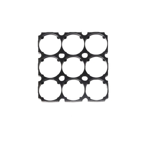 18650 2x8 Battery Holder,2*8 ABS Flame Retardant <b>Bracket</b> 18.4mm 18.5mm Hole, 19mm 20.2mm Pitch,2S8P Lithium Cell Holder 8S2P - Product Image 2