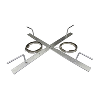 Support de câble en acier galvanisé à chaud pour câbles de rechange ADSS OPGW, fixation sur poteau