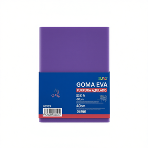 Foglio di schiuma EVA ILAN 60x40cm viola blu per lavori creativi - Product Image 2