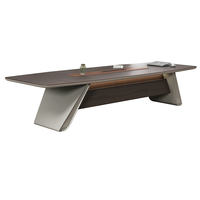 Table de conférence série Zhiyin 3,6 m ZY-21, mobilier de bureau moderne, OEM/ODM, taille, couleur et logo personnalisables
