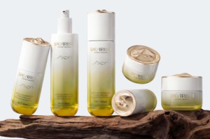 Nouvelle série Montagne enneigée, flacons de lotion pour soins de la peau et pots de crème ronds en verre luxueux et uniques, 120 ml/100 ml/60 ml/40 ml, 50 g/30 g - Product Image 2