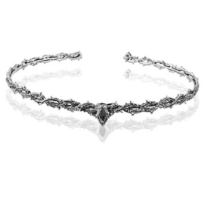 Copricapo barocca da sposa Vintage corona della <span class=keywords><strong>regina</strong></span> in metallo retrò corona da sposa - Product Image 1