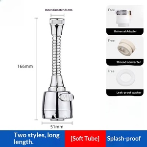 NABING Nouvelle Robinet de Cuisine Anti-éclaboussures Style Chinois avec Extension Pulvérisatrice, Filtre à Eau, Aérateur et <span class=keywords><strong>Douchette</strong></span> pour Évier Domestique - Product Image 3
