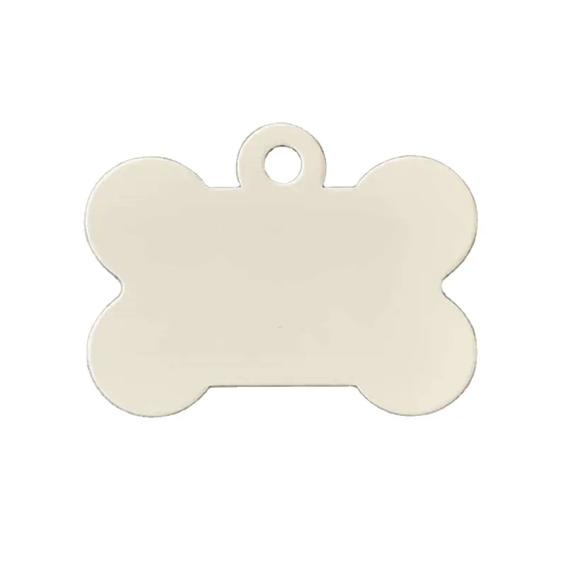 DIY Design Logo Heat Sublimation Metal Dog Tag Heat Transfer Printing Custom Blank Pet Neck Name Tags