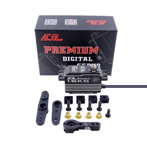 AGFRC A62BHS engranajes de acero 16KG 0.058s rápido 8,4 V HV 180 grados Digital programable bajo perfil sin escobillas Servo RC Drift Car - Product Image 3
