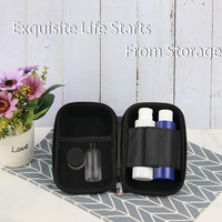 Trousse de toilette de maquillage portable étanche personnalisée de petite taille trousse de beauté de voyage étui à outils étui rigide cosmétique OEM EVA