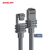 Cable de Repuesto Starlink Mini Gen3 V3 para Exteriores, Impermeable, con Cubierta de PVC CMX, Ethernet RJ45, 5/10/30M, Venta al Por Mayor en China