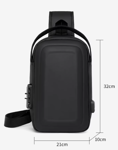 Sac de poitrine pour hommes de luxe léger de loisirs sac à bandoulière simple sac à bandoulière multifonctionnel populaire - Product Image 2