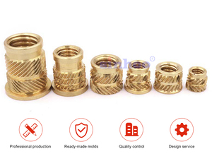 M3 M4 M5 M6 M8 mạ kẽm có khía <span class=keywords><strong>Nut</strong></span> Nickel mạ nóng chảy chèn <span class=keywords><strong>Nut</strong></span> cho khai thác mỏ làm bằng đồng thau Carbon thép không gỉ nhôm - Product Image 5