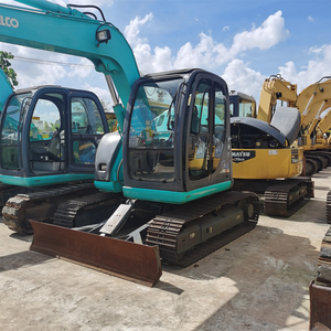 Mini-excavatrice YAGUAN Kobelco SK70SR d'occasion du Japon, SK60 SK70 SK75 PC70 ZX70 307D, faible nombre d'heures de travail, excavatrice de 7 tonnes - Product Image 2