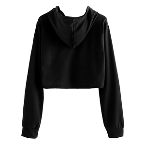 Sudadera Corta con Capucha para Mujer, Precio Razonable, Superventas, Nueva Llegada, Alta Demanda, Transpirable, Ecológica, Ropa Deportiva para Exteriores - Product Image 5