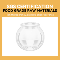 Bouteille en plastique PET transparente en gros avec couvercle en aluminium pour Cold Brew