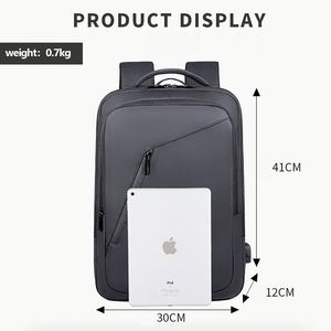 Manufacturer School Custom Outdoor University <b>Canvas</b> Conference Smart Waterproof Bagpack Travel <b>Back</b> <b>Pack</b> Laptop Bag Backpacks - Product Image 5