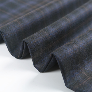 Nouvelle collection Printemps-Été : Tissu de costume TR coloré à carreaux, extensible, pour tenues décontractées et professionnelles pour hommes - Vente en gros - Product Image 2