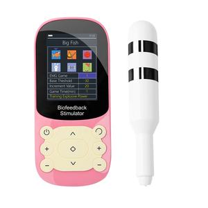 Erkekler ve kadınlar için çift kanal <span class=keywords><strong>EMG</strong></span> biyogeribildirim cihazı Kegel egzersiz pelvik kas eğitimi ağrı kesici elektrik stimülatörü - Product Image 6