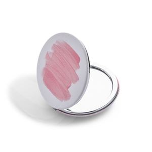 Promotional Cheap Price Gift Personalized Printing Dual Side <b>Compact</b> PU Leather <b>Mirror</b> - Product Image 4