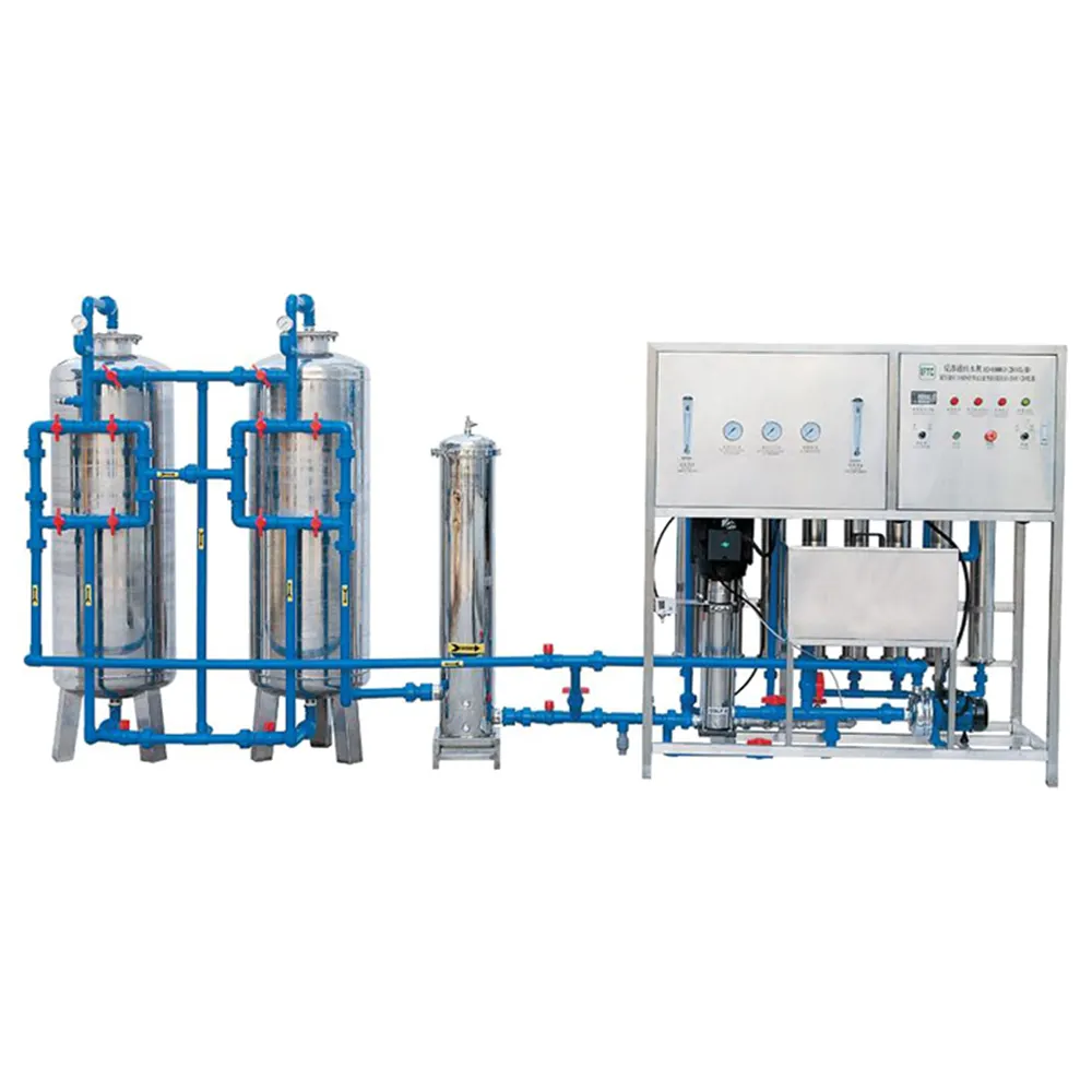 फैक्टरी मूल्य 1000LPH 2000LPH 3000LPH वाणिज्यिक छोटे पैमाने पर ओजोन जनरेटर यूवी खनिज पीने के पानी के उपचार प्रणाली