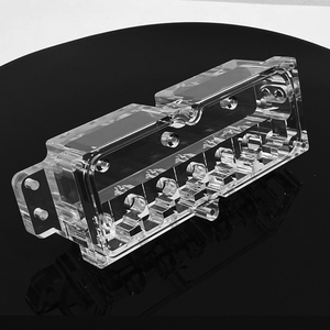 Pièce en plastique usinée CNC, acrylique haute transparence, composant personnalisé, fraisage 5 axes, tournage de précision, prototype rapide, OEM - Product Image 2