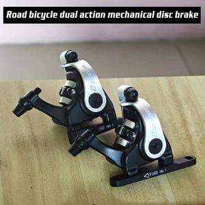 Zoom Hb700 Freno de bicicleta Frenos mecánicos para bicicleta de carretera Pinza mecánica Doble pistón Accionamiento bilateral 140 Trp 160 - Product Image 2