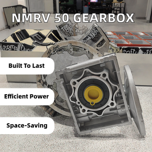 Nmrv กระปุกเกียร์หนอน0.75KW 50 0.12 ~ 80 86 90 104 110 B5หน้าแปลนสี่เหลี่ยมอินพุต130 B14 20HP อัตราส่วนการติดตั้งในแนวนอน - Product Image 2
