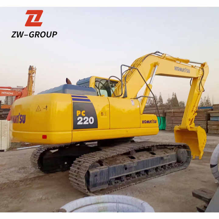 日本製20トンコマツPC200-7油圧クローラ式掘削機、コマツ掘削機PC400-8