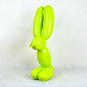 Fabbrica in fibra di vetro palloncino cane <span class=keywords><strong>disegno</strong></span> a mano scultura di cane per la decorazione della casa Pop Art resina animale statua nuovo cane palloncino Desgin - Product Image 4