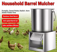 Nieuwe multifunctionele groentesnijder/dierenvoederhakselaar/snijmachine met motor - groentevermaler