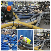 Tuyaux composites en caoutchouc renforcé de fil d'acier polyvalent Tuyaux de transport d'huile de carburant d'essence Tuyaux en caoutchouc de décharge personnalisables
