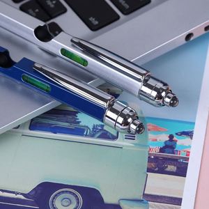 2026 New Multifunctional 9 in 1 Led Light Bottle Opener Touch Screen Stylus Ruler <b>Ballpoint</b> <b>Pen</b> - Product Image 2