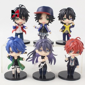 Lote <span class=keywords><strong>de</strong></span> 6 Figuras <span class=keywords><strong>de</strong></span> Anime <span class=keywords><strong>de</strong></span> PVC <span class=keywords><strong>de</strong></span> Hypnosis Mic -Division <span class=keywords><strong>Rap</strong></span> Battle, Izanami Arisugawa, Daisu, Kannonzaka, Doppo, Modelo GSC - Product Image 1