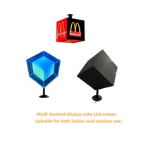 Светодиодный экран Micro LED для видеостен с высокой шкалой серого цвета, разрешением 4K, поддержкой HDR, яркостью 500 кд/м², подходит для всех применений