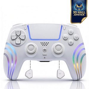 Control Inalámbrico para PS5, Gamepad Bluetooth RGB con Carga Tipo-C - Product Image 1