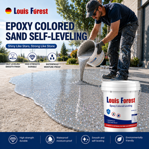 Pintura Epóxica Profesional para Pisos, Autonivelante, Antideslizante, Imitación Mármol, para Superficies <span class=keywords><strong>de</strong></span> Cemento Residenciales - Product Image 1