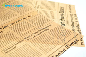 Stampa di notizie carta da forno carta da imballaggio personalizzata per alimenti - Product Image 5