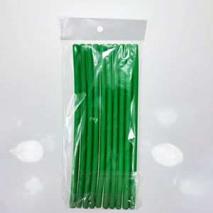 10 Pezzi Bigodini in Plastica Fredda da 24cm e Rulli in Schiuma Senza Calore, Bastoncini Flessibili per Arricciare i Capelli - Product Image 1