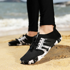 Zapatos de Agua con Parte Superior de Malla, Suela de Goma Antideslizante, Unisex, para Playa, Verano, Uso en Exteriores, Punta Cerrada, Entresuela de EVA - Product Image 3