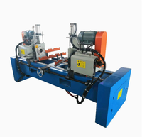 Machine automatique HC-120 de chanfreinage d'extrémité de tuyau d'acier en métal chanfreinage de Double tête Servo hydraulique chanfreinage de Double tête