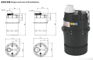 <span class=keywords><strong>Pompe</strong></span> à air haute pression <span class=keywords><strong>Pompe</strong></span> à air haute pression Moteur de souffleur de bain à remous 220V 1,5 CV Souffleur d'air de <span class=keywords><strong>spa</strong></span> de baignoire <span class=keywords><strong>Pompe</strong></span> à bulles - Product Image 5