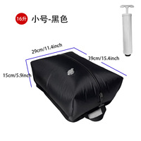 Sacs de voyage sous vide pliables, rectangulaires, modernes et luxueux, en nylon 70D réutilisable, imperméables et écologiques pour vêtements