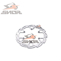 SNOR, nuevos discos de freno traseros delanteros cruzados para motocicleta, Rotor de acero de 260/220mm, 6 orificios para KTM EXC HUSQVARNA/A8/C8
