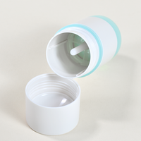 50G 75G personnalisé vide biodégradable paille de blé PP torsion déodorant bâton conteneur tube rond emballage