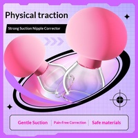 Großhandel 1 Paar BDSM Manueller Brustmassager Nippelsauger mit Manueller Saugfunktion Wasserdichter Paar-Vorspiel-Korrektor für Frauen