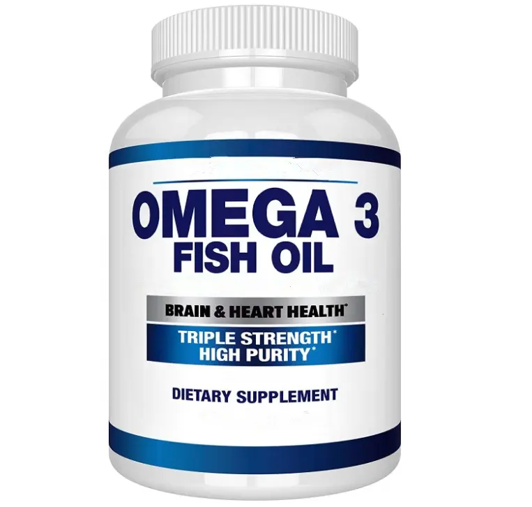 Helal sertifikalı üretici OEM temizle derin deniz balığı yağı yumuşak kapsül Omega3 balık yağı 1000mg softgel