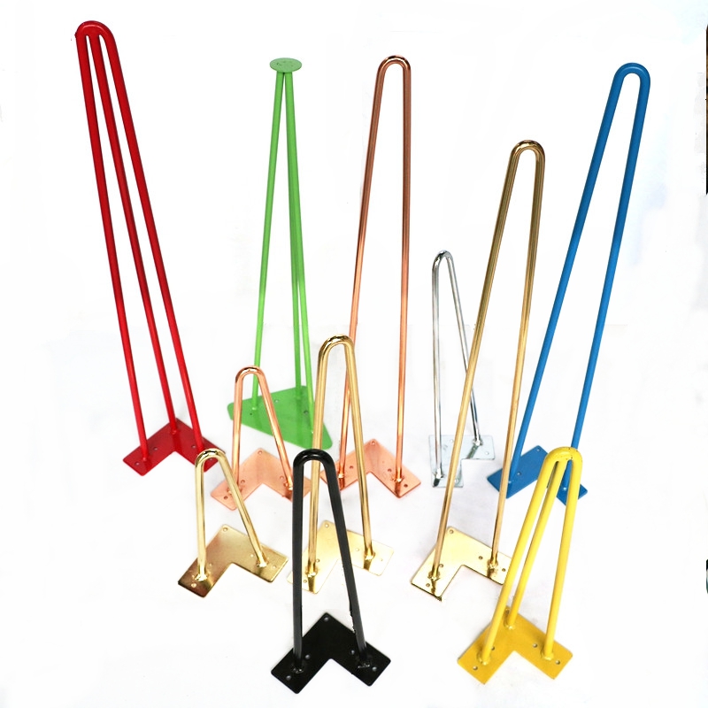 Аксессуары для мебели металлические ножки для стола простые и красочные шпильки для волос